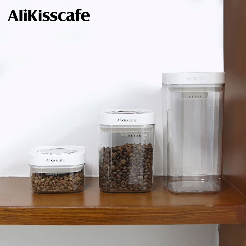 Coffee Tea Beans - AliKisscafe 커피 콩 보관 용기 진공