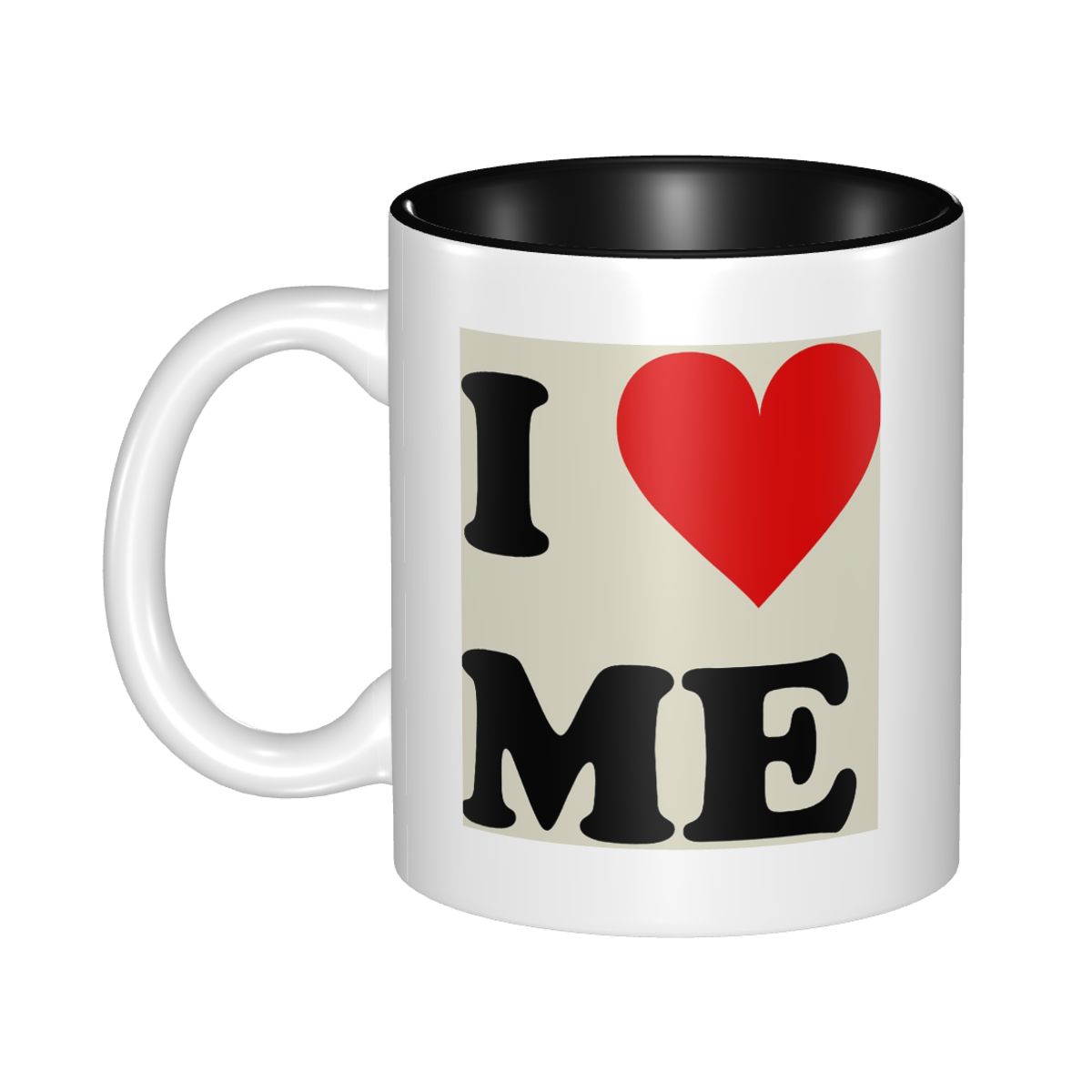 Coffee Tea You And Me - 나는 나 자신을 사랑한다 하트 머그