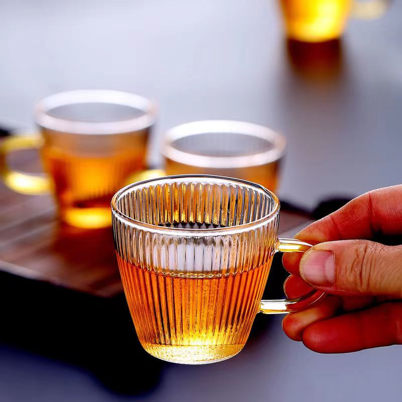 가정용 작은 유리 찻잔 세트, 커피 컵 세트, 찻물컵  - Coffee Tea And Sugar Set 리뷰 및 가격