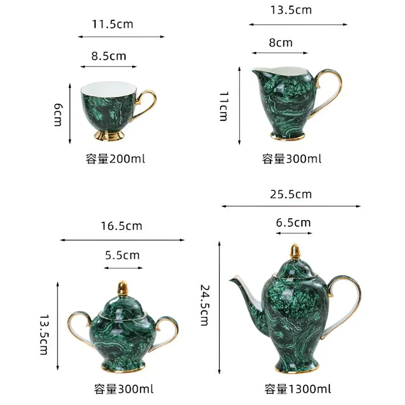 본 차이나 찻주전자 음료용기, 그린 골드 상감 커피 컵 - Coffee Tea Green 리뷰 및 가격