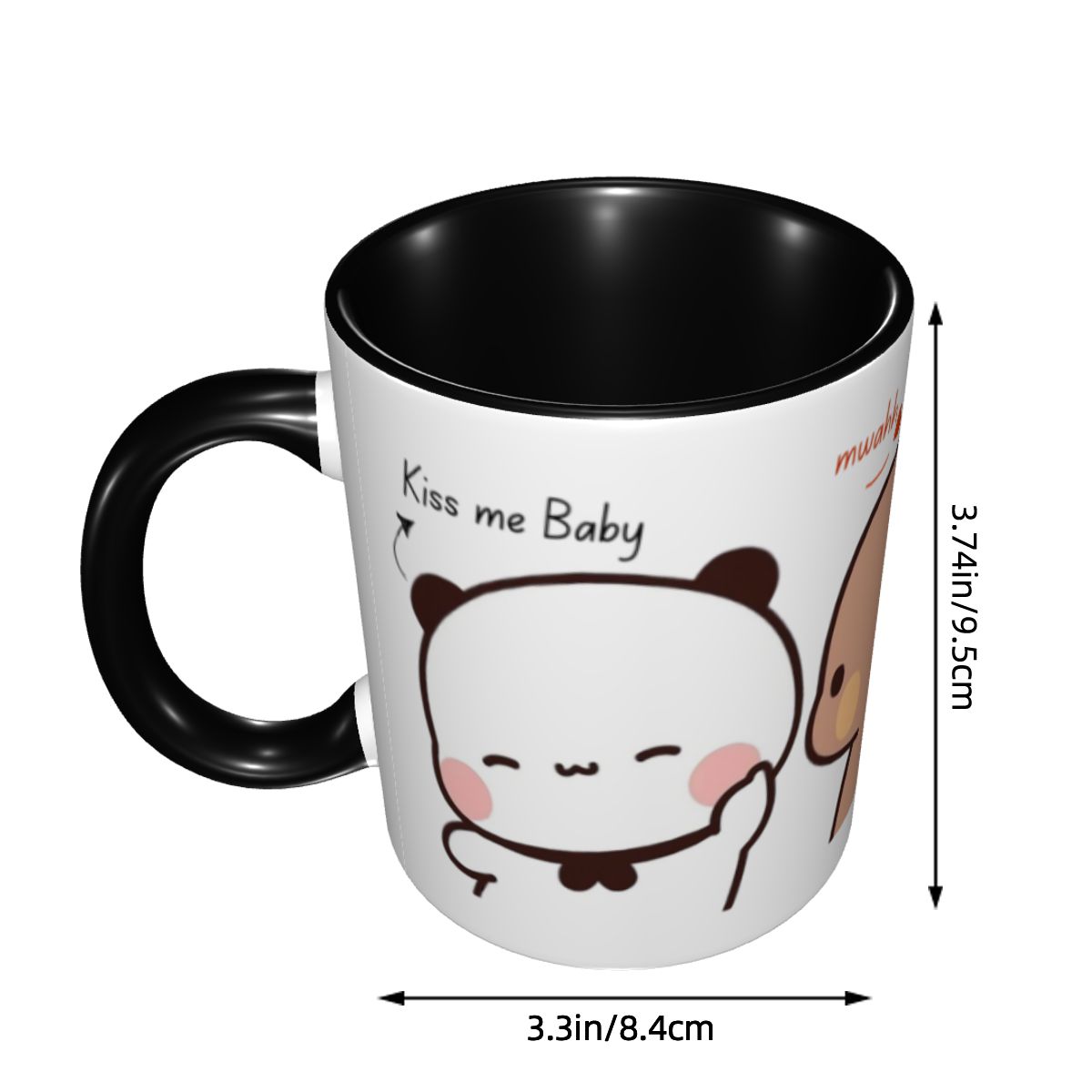 맞춤형 키스 미 베이비 마와 부부 두두 팬더와 브라우니 - Coffee Tea You And Me 리뷰 및 가격