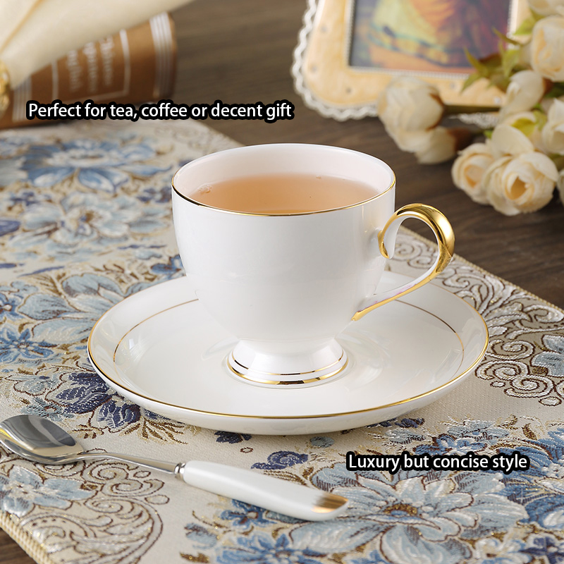 그레이스 본 차이나 커피 세트, 화이트 골드 도자기 차 - Tea Coffee Pot Set 리뷰 및 가격
