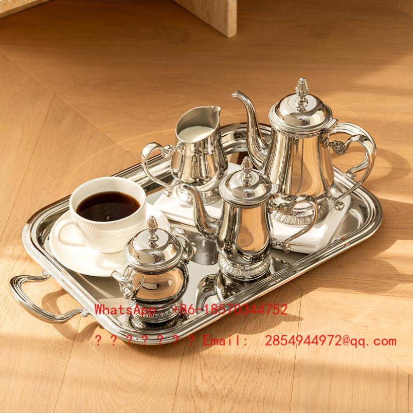 유럽식 티팟 우유컵 가정용 커피포트 트레이 애프터눈 티 - Tea Coffee Pot Set 리뷰 및 가격