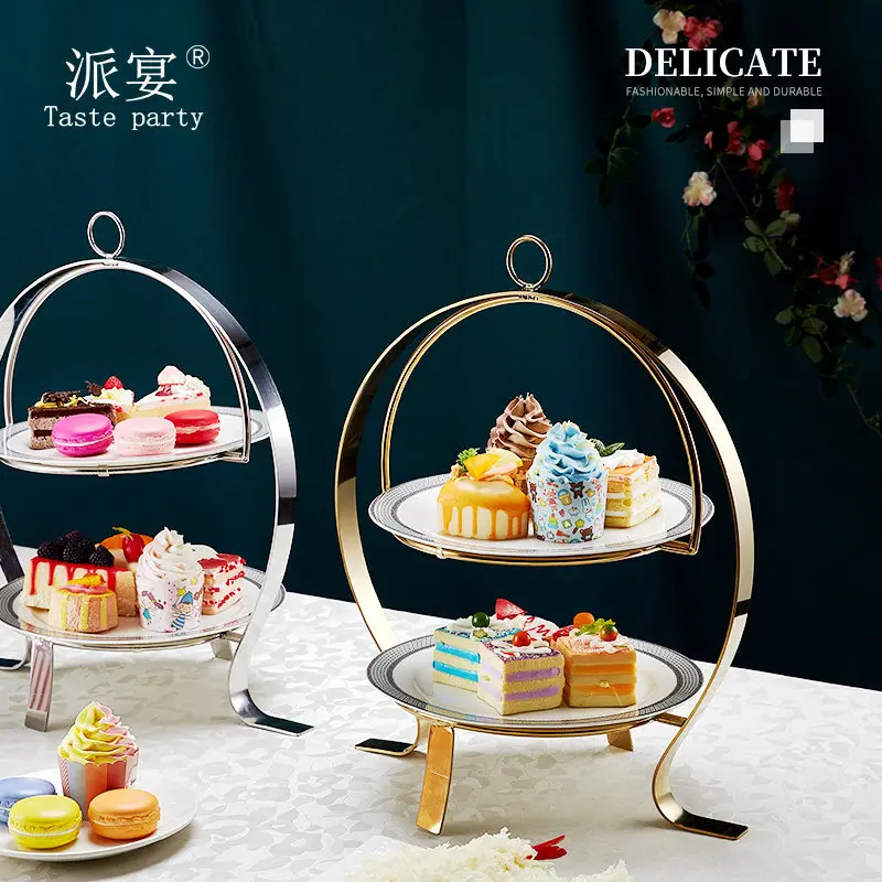 애프터눈 티 간식 진열대, 3단 과일 트레이, 케이크, - Coffee Tea Break 리뷰 및 가격
