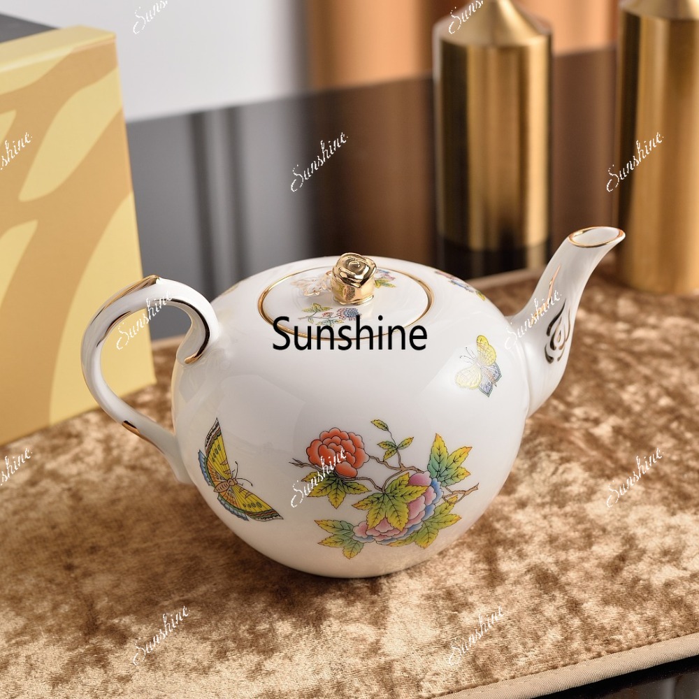 헝가리 꽃무늬 정원풍 애프터눈 티 세트 (티팟, 설탕통 - Coffee Tea Garden 리뷰 및 가격