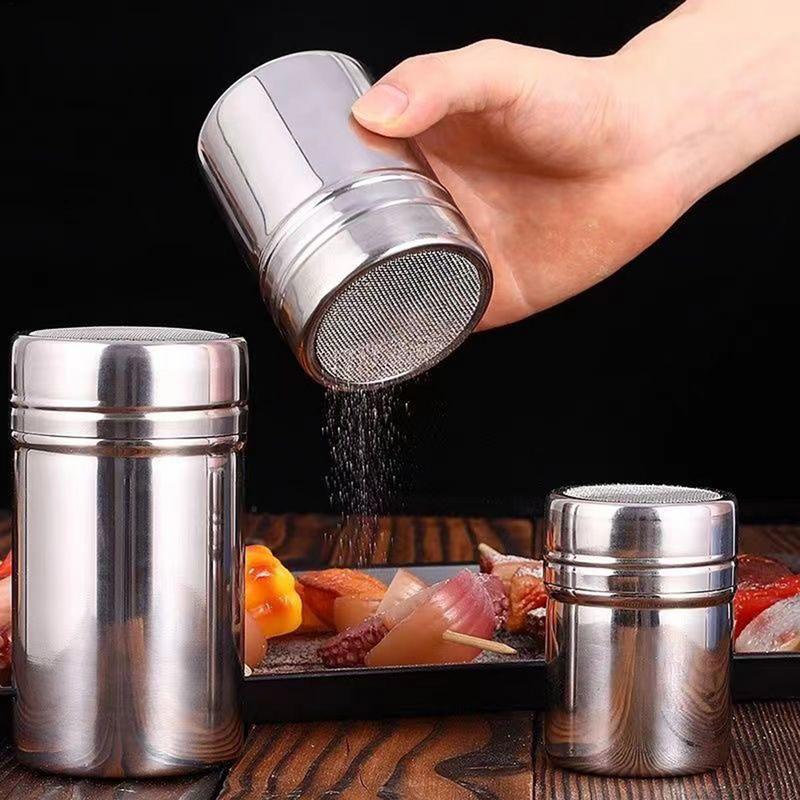 스테인리스강 분말 스프링클러 병, 밀가루 체 먼지털이  - Coffee And Tea Filter 리뷰 및 가격