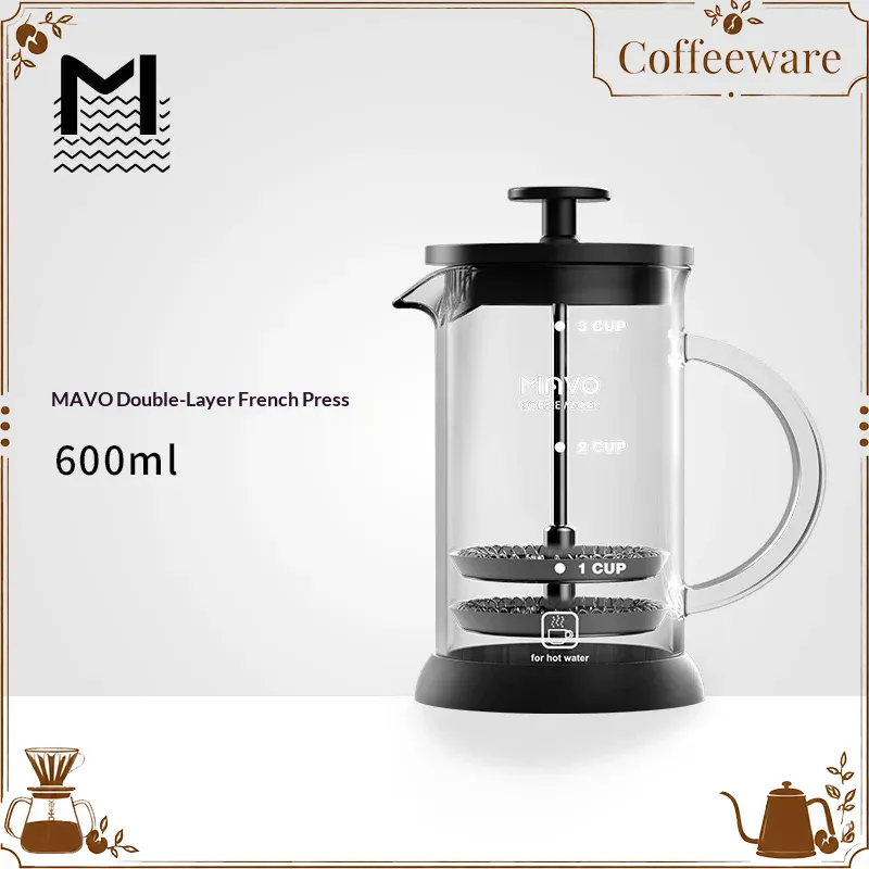 MAVO 프렌치 프레스 커피 메이커 이중 메쉬 필터 2 - Coffee And Tea Filter 리뷰 및 가격