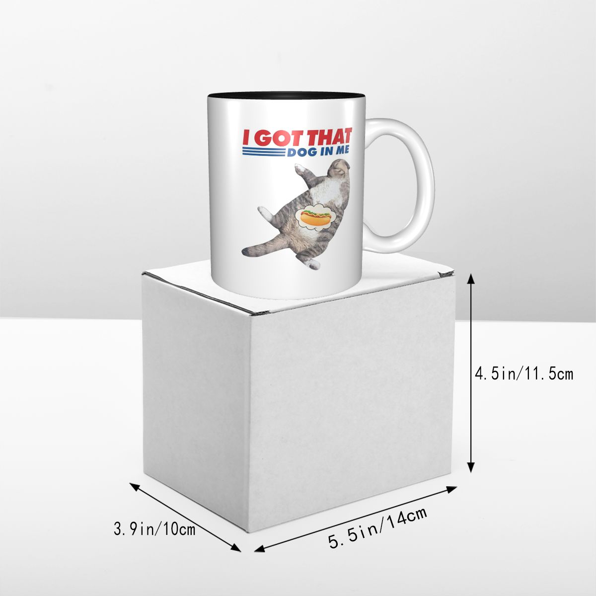 나는 그 개를 내 안에 가지고 있다 머그컵 재미있는 세 - Coffee Tea You And Me 리뷰 및 가격