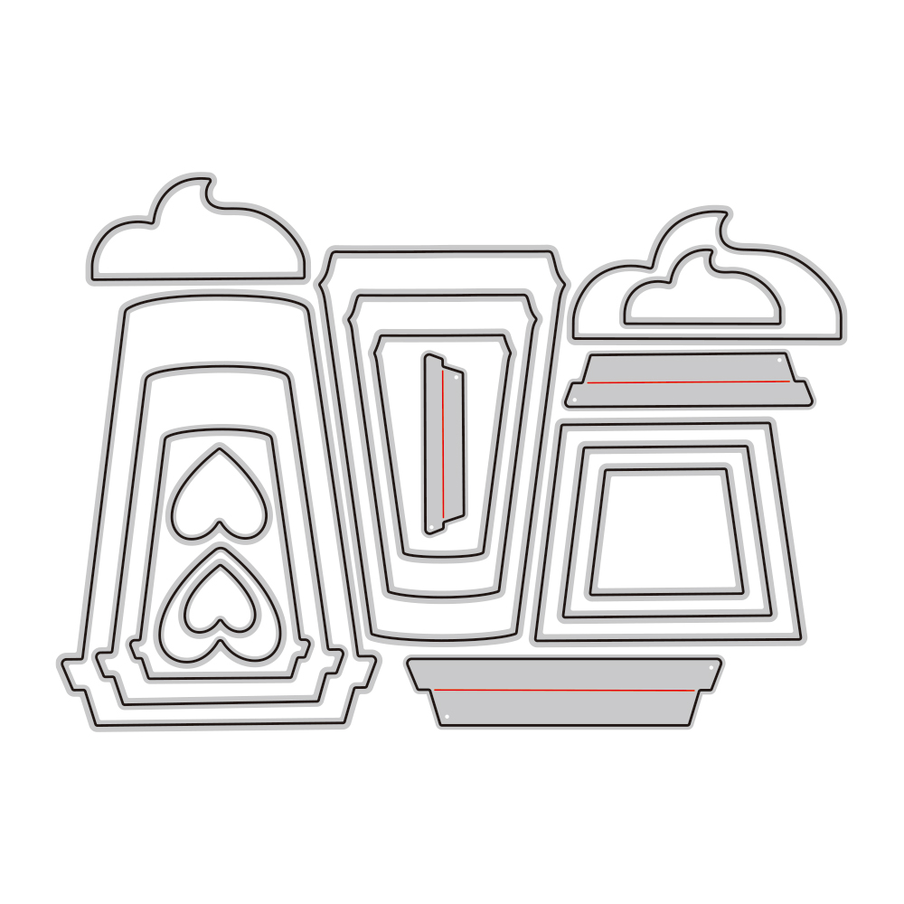 다른 우유 차 커피 컵 금속 절단 다이 세트 DIY 셰 - Coffee Tea Difference 리뷰 및 가격