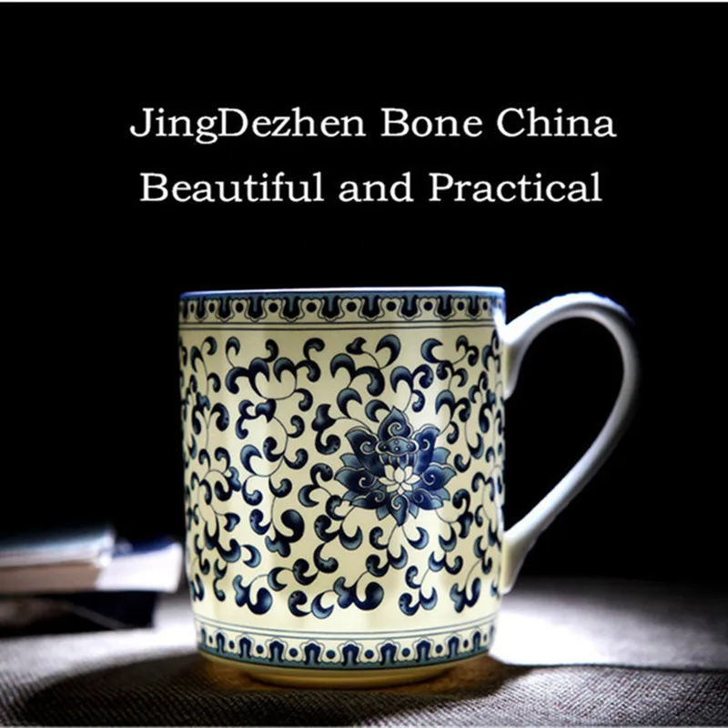 Jingdezhen 청자 및 백자 도자기 머그잔, 중국 - Coffee Tea Green 리뷰 및 가격