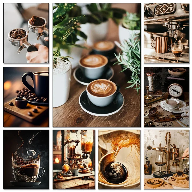 빈티지 커피 원두 핸드 커피 에스프레소 라떼 컵 아트  - Coffee Tea Espresso 리뷰 및 가격